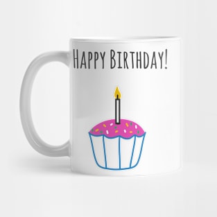 Simple Happy Birthday Mug